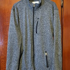 Sonoma Men's Charcoal Zip-Up Jacket